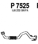 FENNO STEEL - P7525 - Трубопровод выпускной VW BORA / GOLF 1.6 00-06